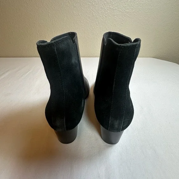 Women's Clarks Ellanie Vibe BootBlack Leather‎ Size9.5 $140 Retail NIB